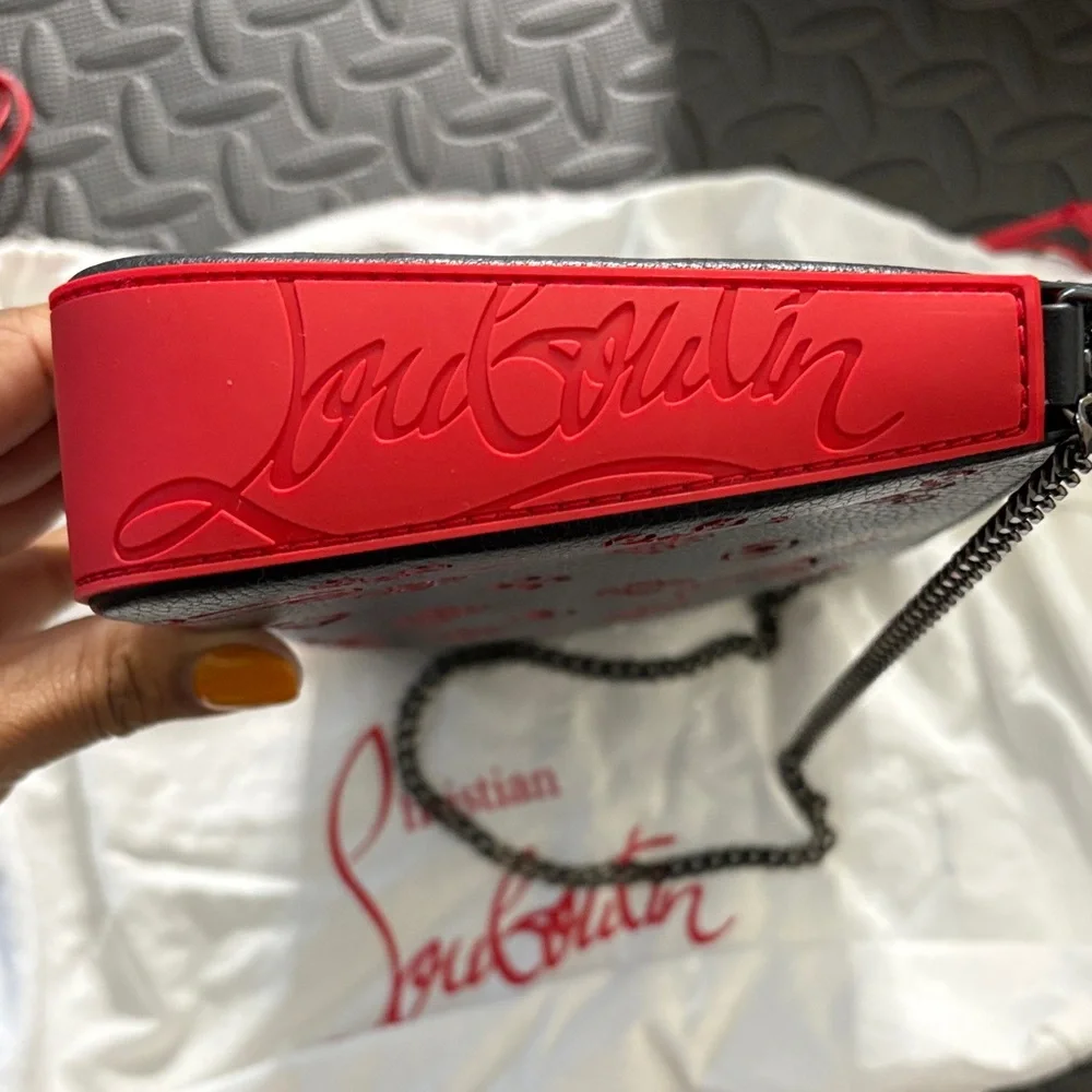 Christian Louboutin Perforated Grain Shoulder bag - Picture 6 of 16